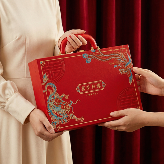 999 Gold 婚庆九宝 Ornament