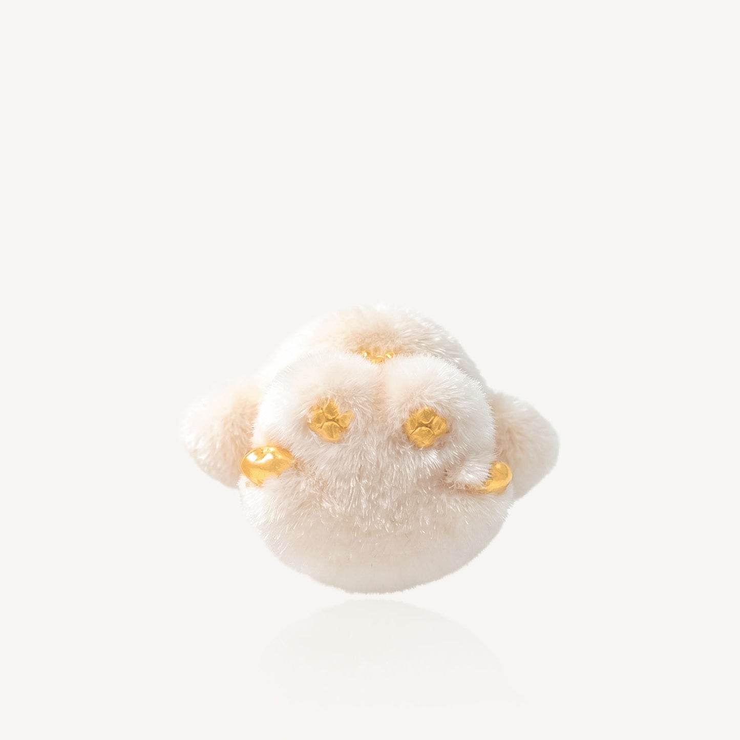 999 Gold 毛绒小狗 Pendant (Big)