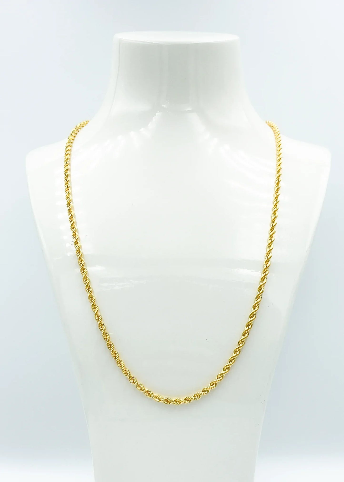 916 Gold Hollow Rope Chain (1.5mm Series)
