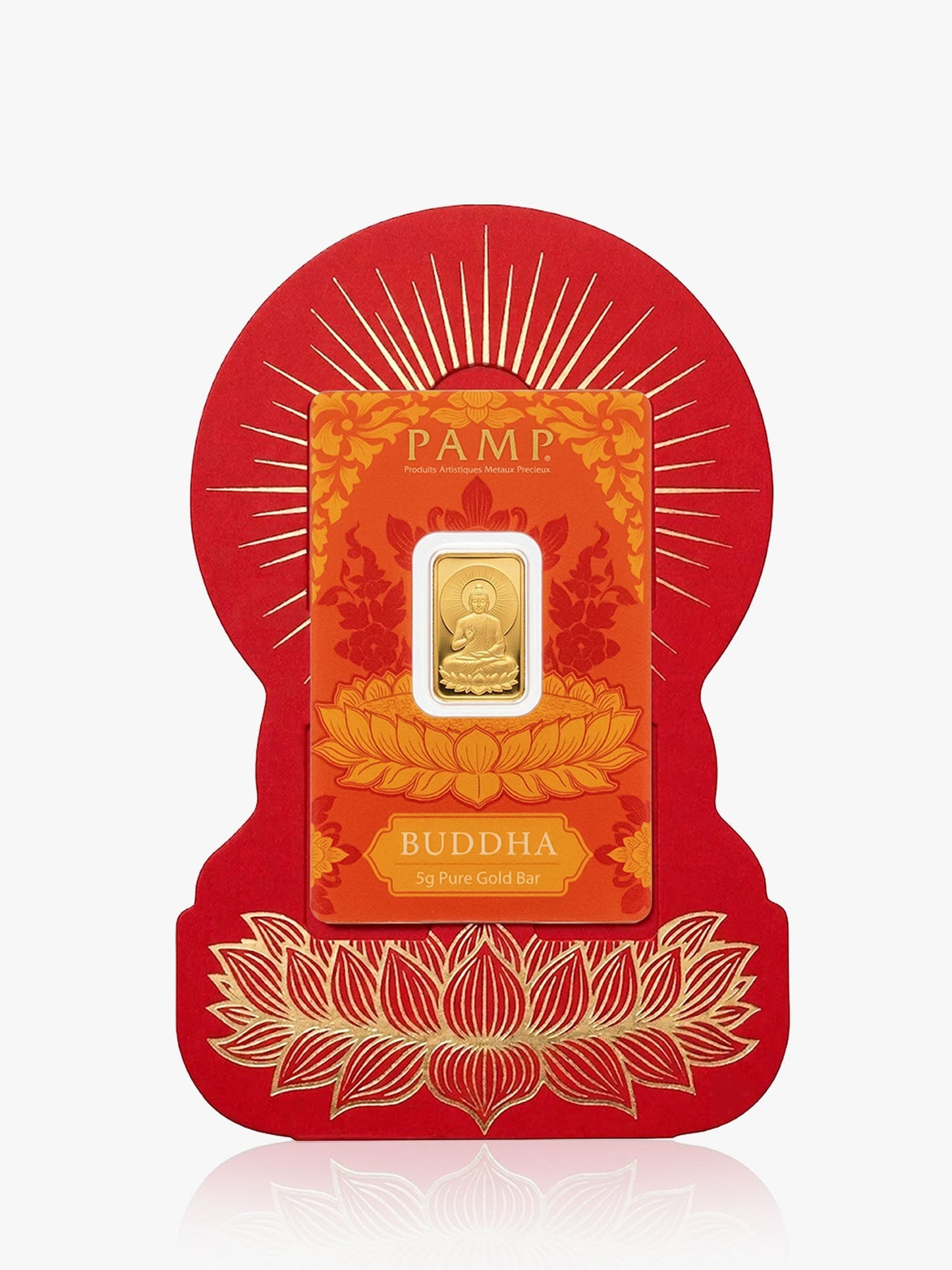 999 Gold Bar PAMP Budha - 5 Gram