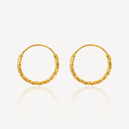 916 Beads Hoop Earring