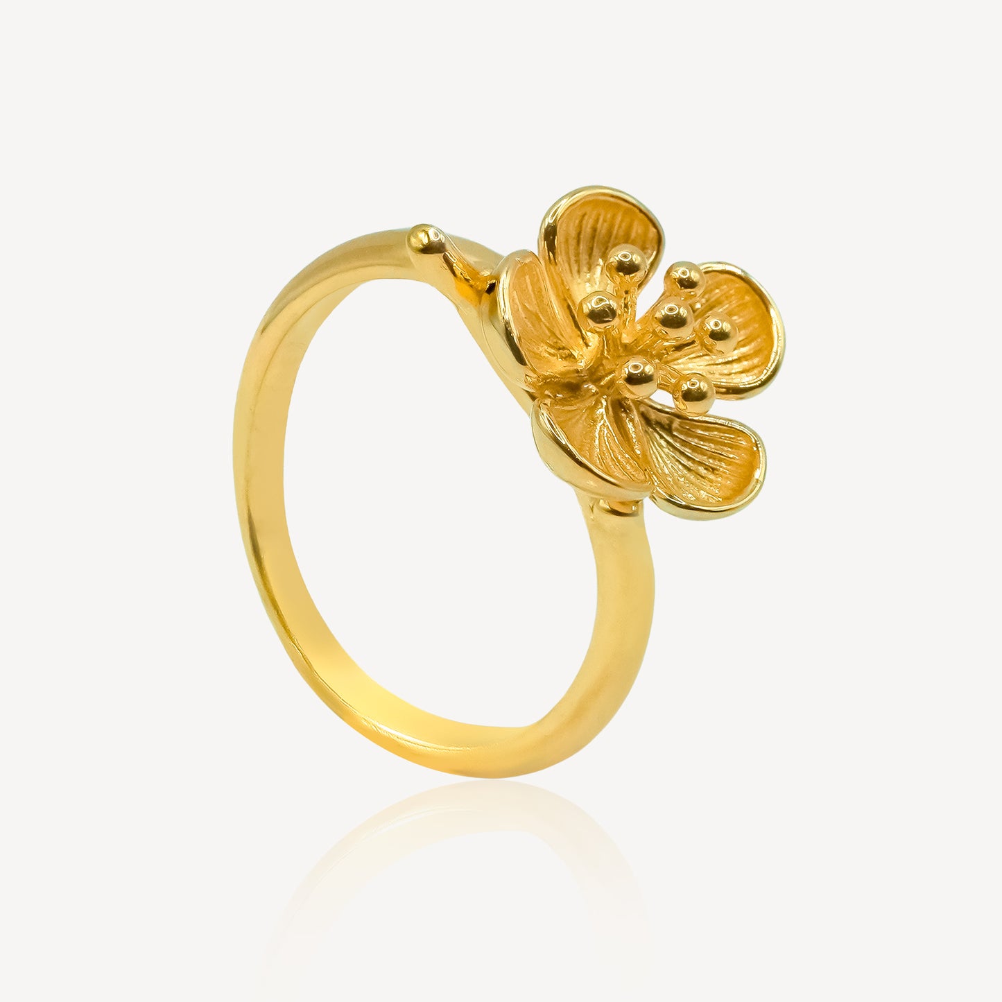 916 Gold Anggun Flower Sets