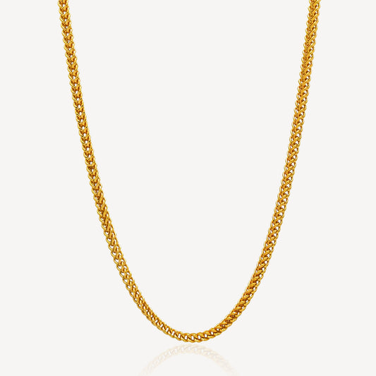 916 Gold Box Necklace