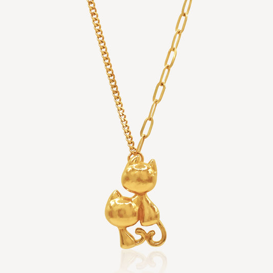 916 Gold Cats Chain