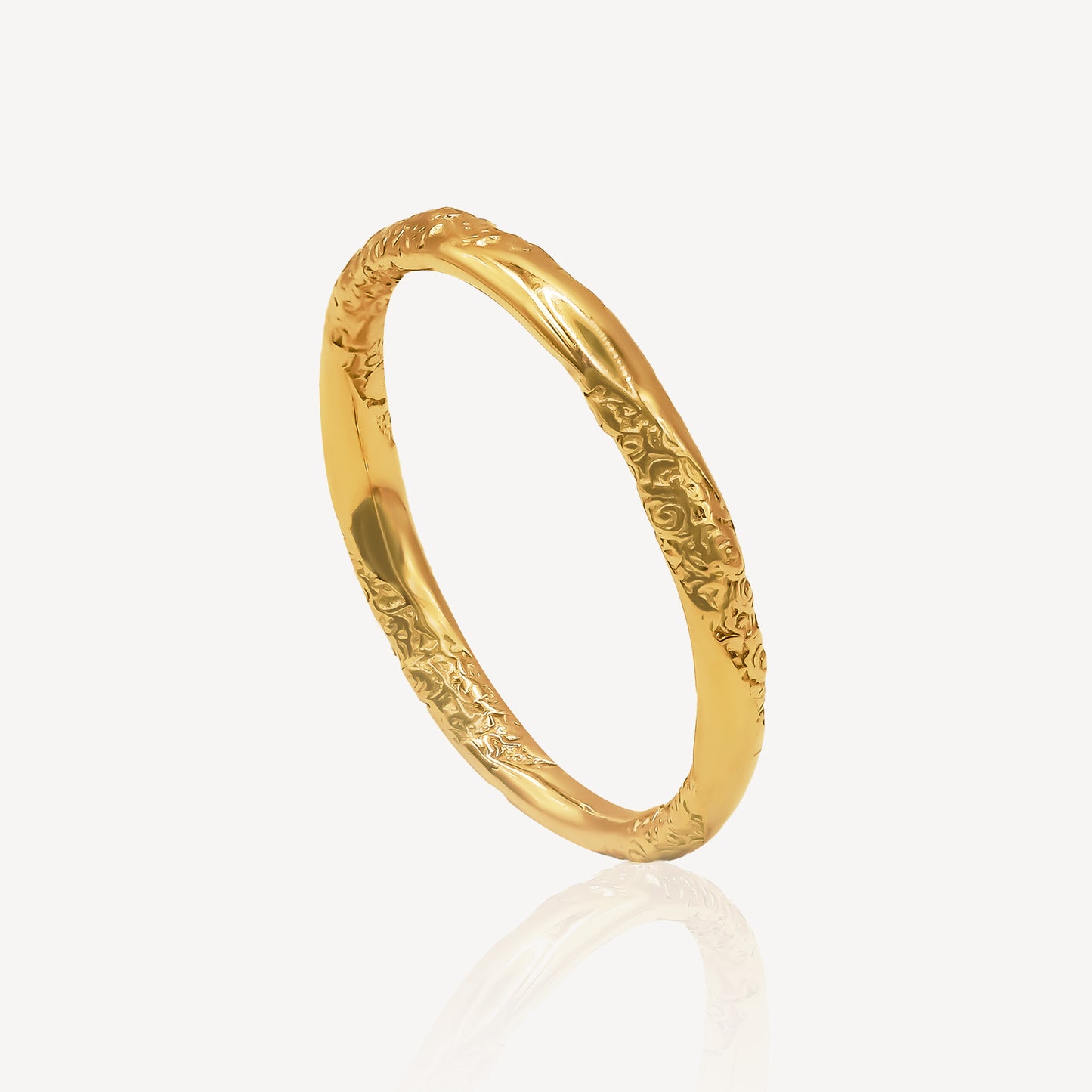 916 Gold Cloud Ring