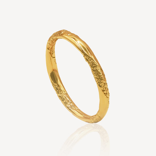 916 Gold Cloud Ring