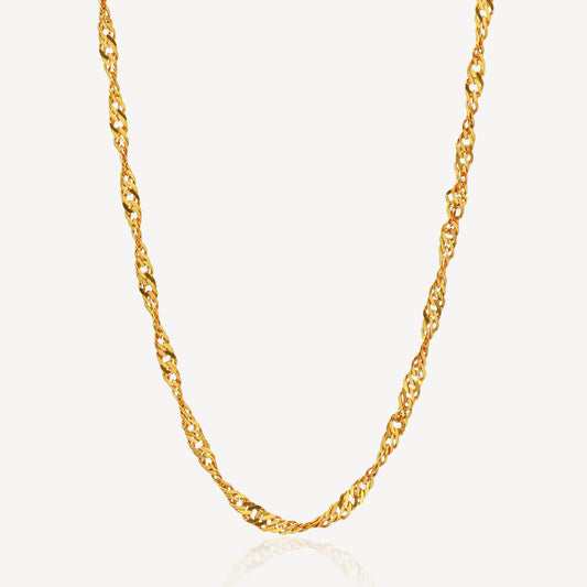 916 Gold Disco Necklace