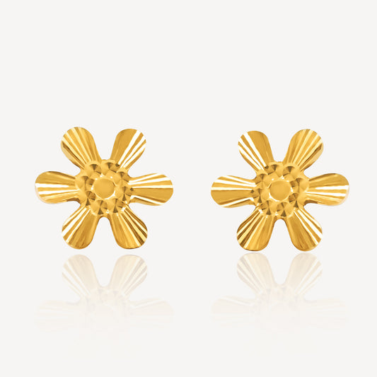 916 Gold Earstud Earring