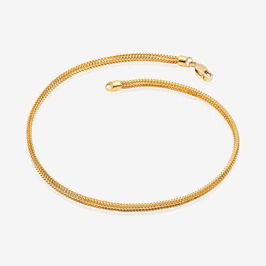 916 Gold Infinity Anklet