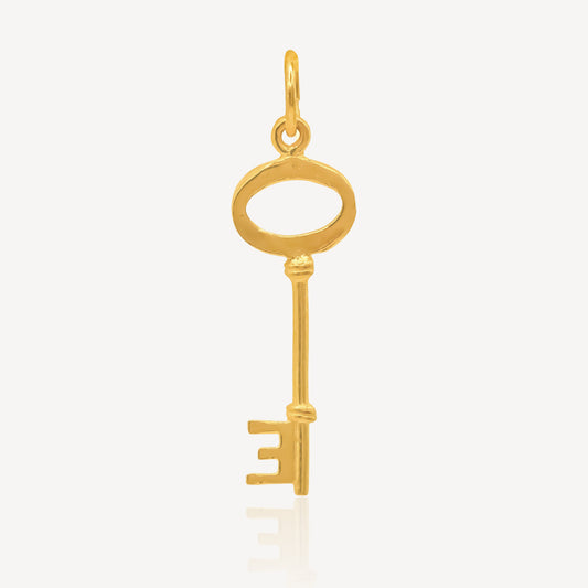 916 Gold Key Pendant