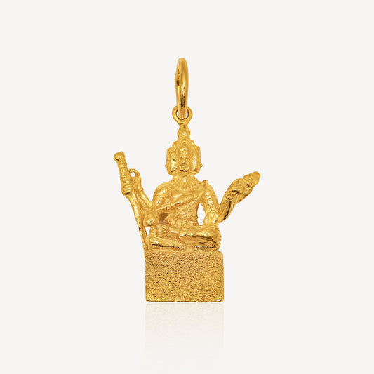 916 Gold Phra Phrom 四面佛 Pendant