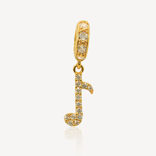 916 Gold Quaver Charm