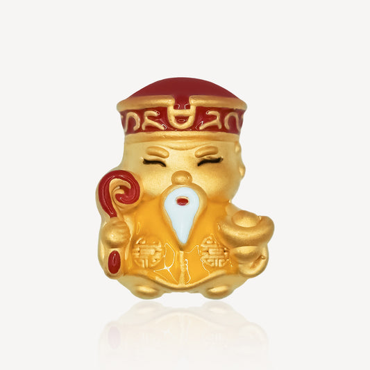 999 Gold Earth Deity Charm