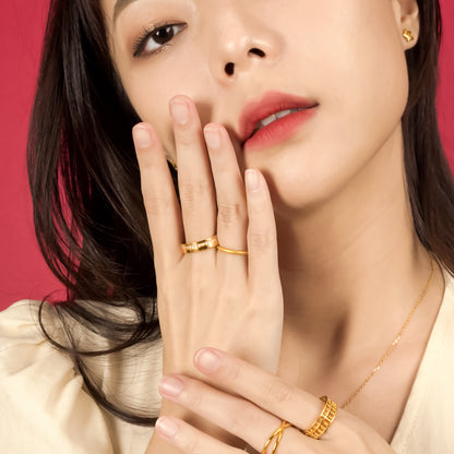 999 Gold Traditional 古法 Ring