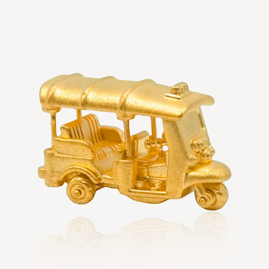 999 Gold Tuk Tuk Car Ornament