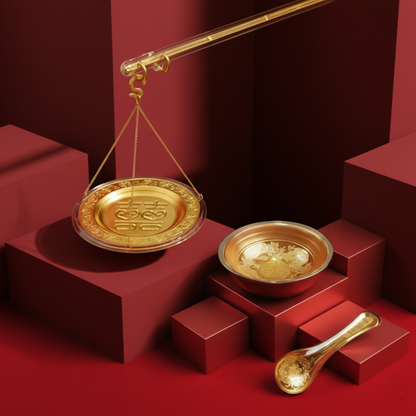 999 Gold 称心如意 Sets Ornament (6.50GM)