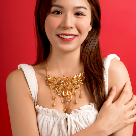 999 Gold Phoenix Necklace