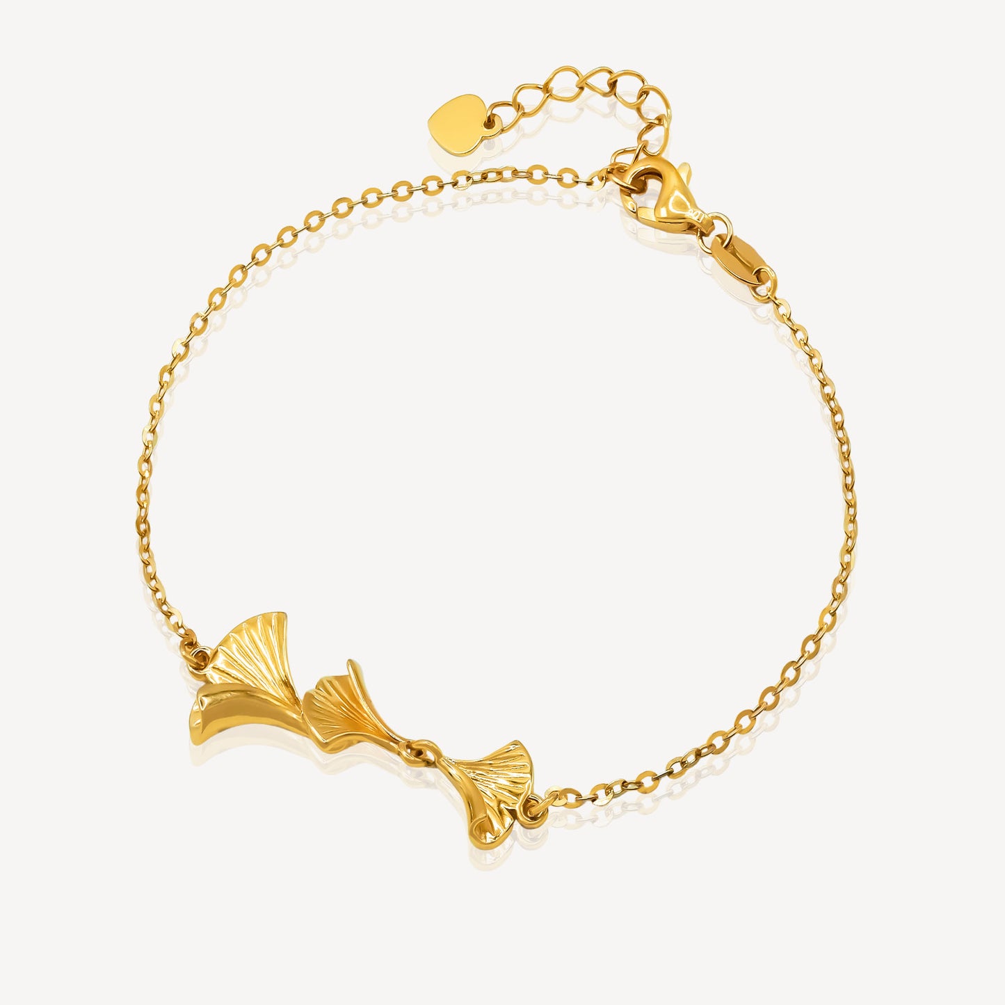 916 Gold Shell Wedding Set