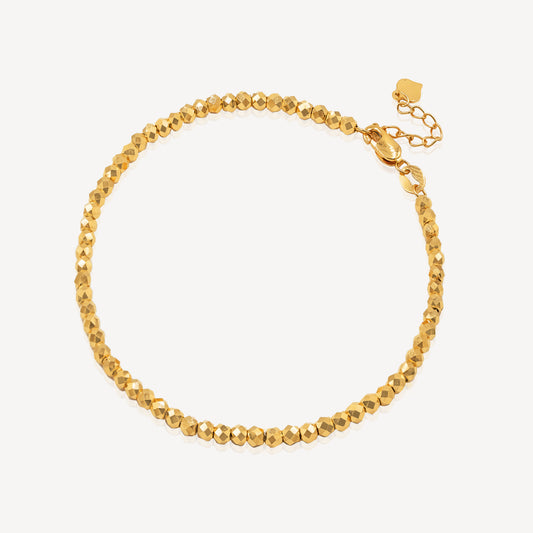 916 Gold Ballchain Bracelet