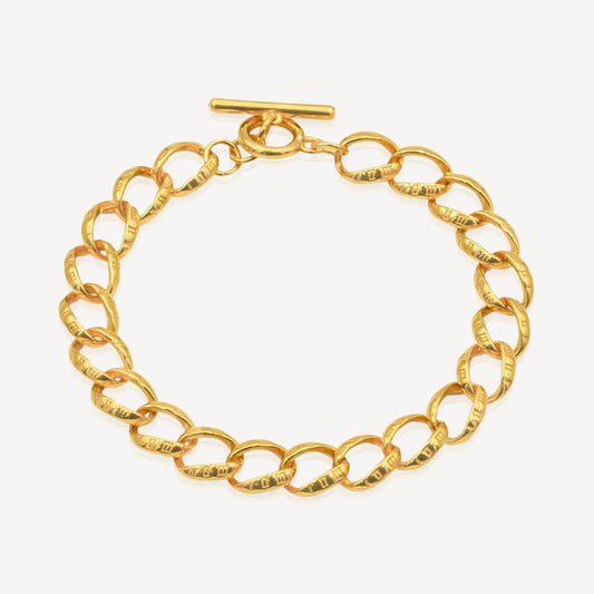 999 Gold Connect Bracelet