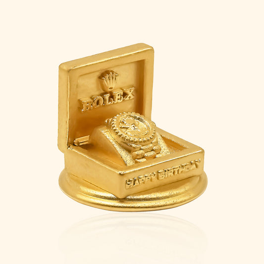 999 Gold Rolex Watch Ornament