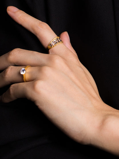 916 Gold Coco Ring (Two Tone)