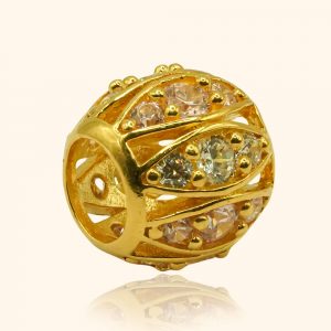916 gold charm with drum ball design from top gold shop singapore product