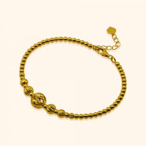 916 gold jewellery a bracelet with a abacus design from top gold shop a cheapest gold jewellery in singapore
