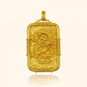 916 gold jewellery a pendant with a imperial dragon design from top gold shop a cheapest gold jewellery in singapore