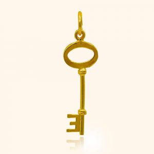 916 gold jewellery a pendant with a key design from top gold shop a cheapest gold jewellery in singapore