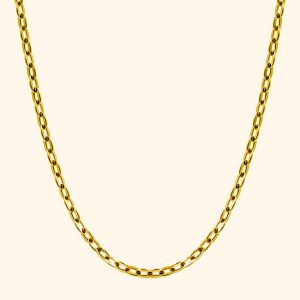 916 Gold love mini wanzi necklace gold jewellery in singapore