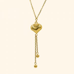 916 Gold opulence love necklace gold jewellery in singapore