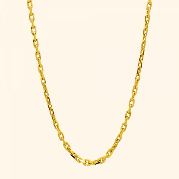 916 Gold link necklace gold jewellery in singapore