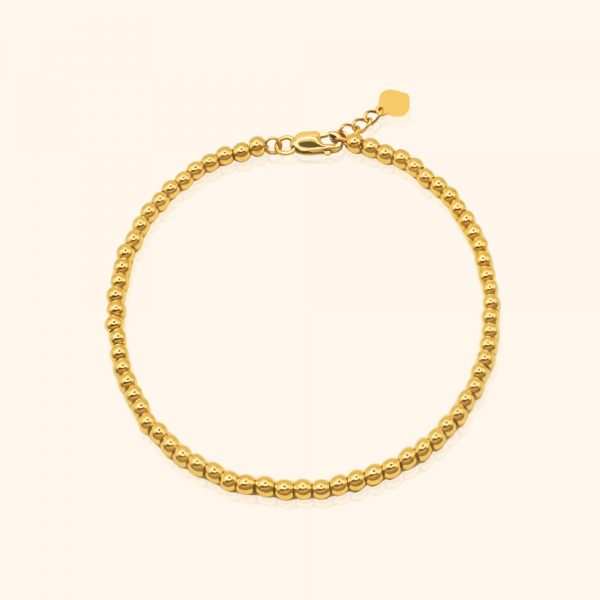 916 Gold Ballchain Bracelet gold jewellery in singapore