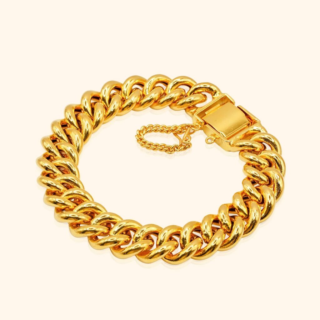 916 Gold Bold Coco Bracelet gold jewellery in singapore