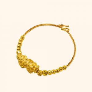 916 Gold Dragon Pixiu Bracelet gold jewellery in singapore