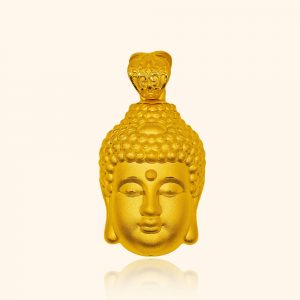 916 Gold Buddha Pendant gold jewellery in singapore