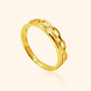 916 Gold Chain Layer Ring gold jewellery in singapore