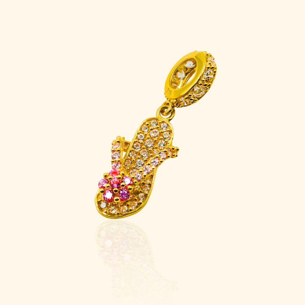 916 Gold Flop Charm gold jewellery in singapore
