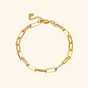 916 Gold Links Square Bracelet gold jewellery in singapore