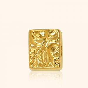 916 Gold Square Charm gold jewellery in singapore